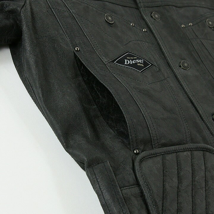 楽天市場】□DIESEL ディーゼル メンズ□羊革 本革 ユーズド感 