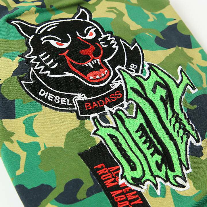 楽天市場】□DIESEL ディーゼル ドッグウェア□カモフラージュ柄 