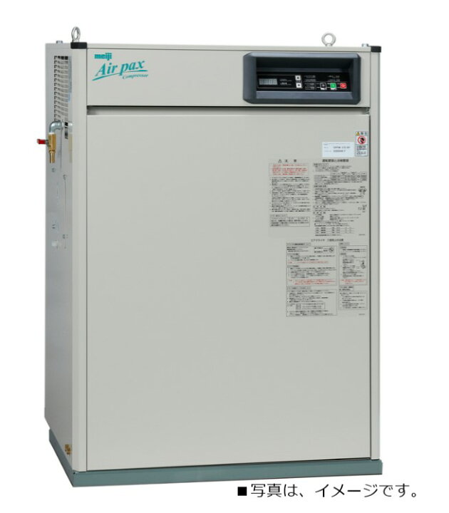 楽天市場】エアーコンプレッサー 5馬力 APFM-37E 明治機械オイルフリー 