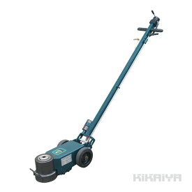 KIKAIYA トラックジャッキ 50トン 25トン 超低床 エアータイプ 2段シリンダー エアージャッキ ガレージジャッキ フロアジャッキ 6ヶ月保証 SET-AJ-50