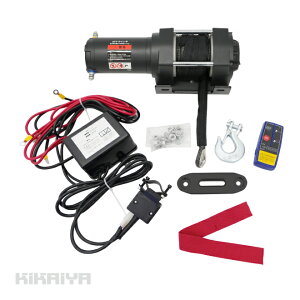 dEC` 12V ő匡\4000lbs 1814kg VZeBbN[v dzCXg y 5.4kg /LRg[[ It[h EB` DC12V-11 KIKAIYA