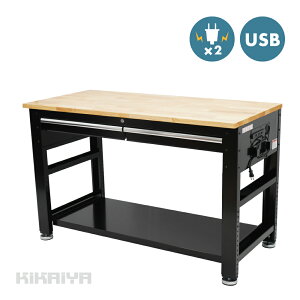Ƒ [Ne[u RZgt o Ɩp e[u K[W [Nx` 472kg W1322×D624×H850`1100mm USB CWޓV ubNX^C KSD-5 KIKAIYA