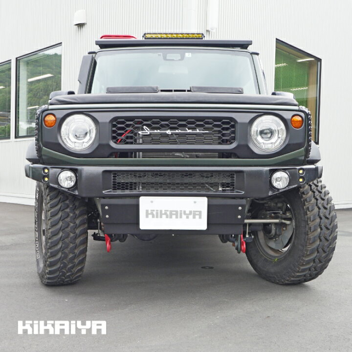 楽天市場】KIKAIYA ジムニー ショートバンパー JB74 LED スキッド 