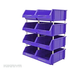 �A�� �p�[�c�{�b�N�X 8�Z�b�g ���[�I ���i���[ W300×D450×H170mm �p�[�c�R���e�i 25kg×8pcs �p�[�c���b�N KB-5BL KIKAIYA