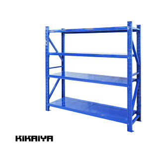 �X�`�[�����b�N �{���g���X ���C�h�� ���ʃ��b�N 4�i 250kg/�i ��200×���s60×����200cm �u���[ ���ʒI ���^�����b�N ���[���b�N ���[�I �Ɩ��p SET-TR-4BL KIKAIYA