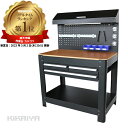 KIKAIYA ワークテーブル バックボード付 W1155×D635×H1590mm ...