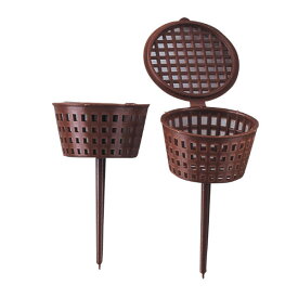 【盆栽】フタ付肥料容器(業務用100個入)／盆栽 ／Fetilizer container with lid (100pcs)