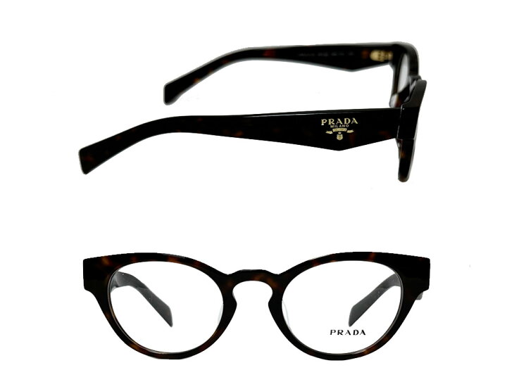 楽天市場】【PRADA】 プラダ メガネフレーム PR A11VD 16N-1O1 