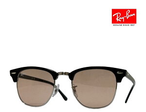 �yRay-Ban�z ���C�o���@�T���O���X�@RB3016�@1354/4B�@CLUBMASTER�@�u���b�N�E�V���o�[�@�������K�i