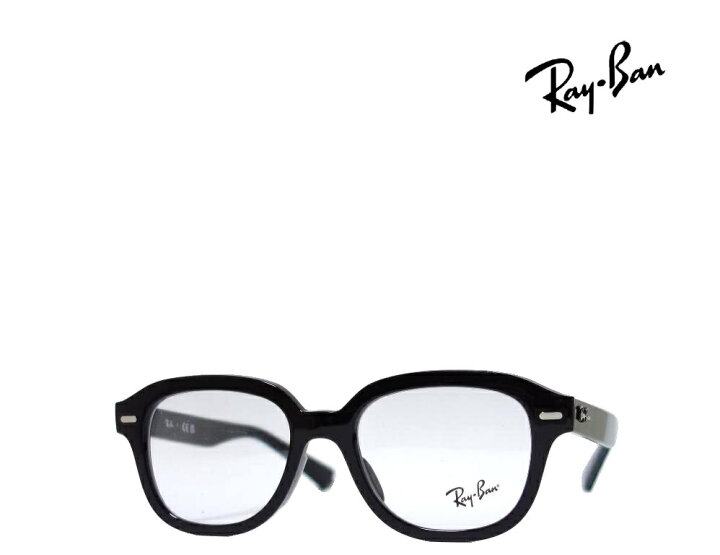 楽天市場】【Ray-Ban】レイバン メガネフレーム RX7215F 2000 ブラック 
