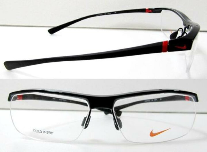 楽天市場】【NIKE VISION】 ナイキ ボルテックス メガネフレーム 7071/2 002 ブラック 超軽量 国内正規品 : キングラス楽天市場店