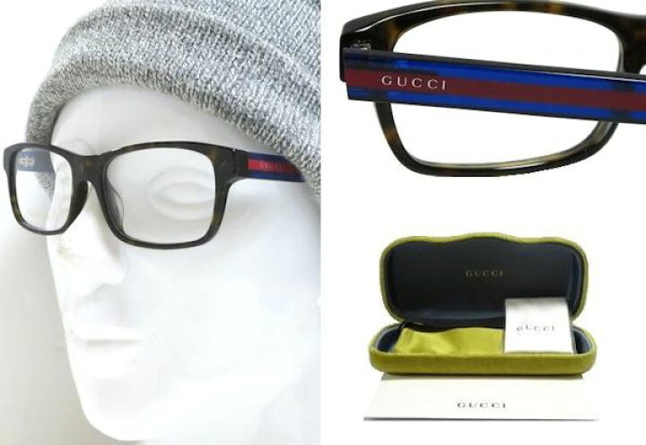 楽天市場】【GUCCI】 グッチ メガネフレーム GG0006OAN 003 ハバナ 