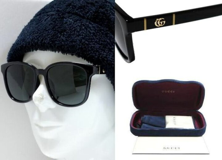 楽天市場】【GUCCI】 グッチ サングラス GG0637SK 001 ブラック 