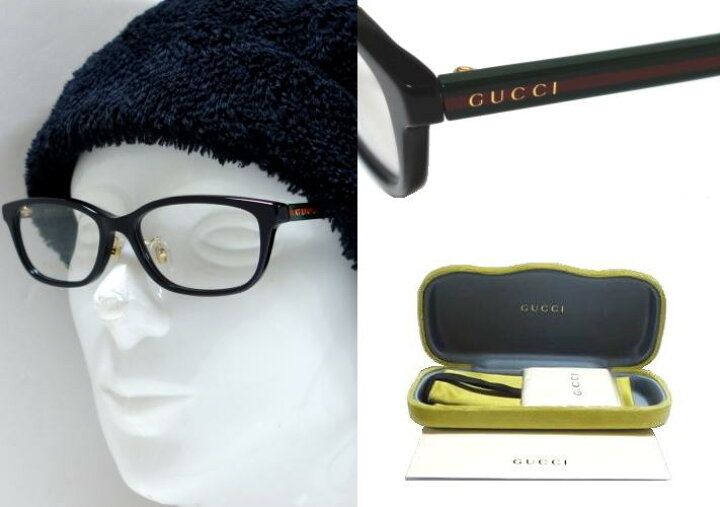 楽天市場】【GUCCI】 グッチ メガネフレーム GG 0931OJ 001 ブラック