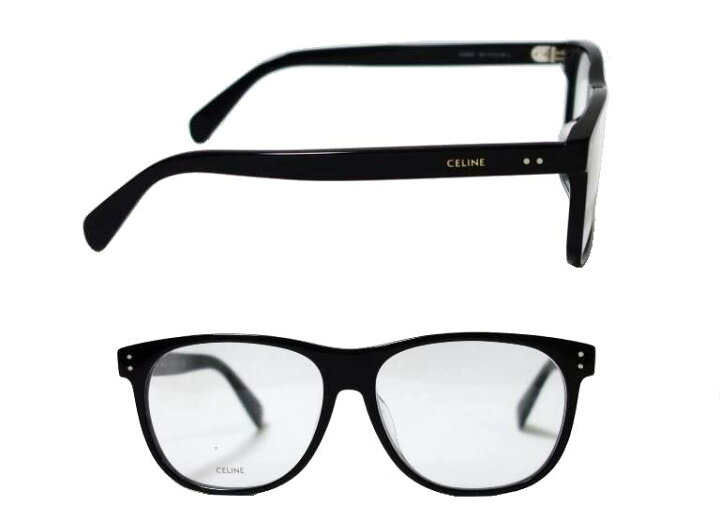 楽天市場】【CELINE】 セリーヌ メガネフレーム CL50071F 001 ブラック 