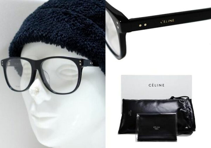 楽天市場】【CELINE】 セリーヌ メガネフレーム CL50071F 001 ブラック 