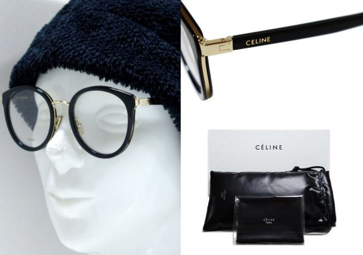楽天市場】【CELINE】 セリーヌ メガネフレーム CL50102U 001 ブラック 