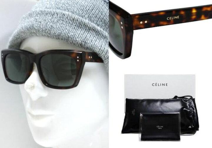 楽天市場】【CELINE】 セリーヌ サングラス CL40060F 54N ハバナ 