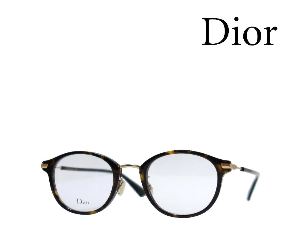 お洒落 Dior ディオール メガネフレーム DIOR 日本未発売 ESSENCE21F 《数量限定特価品》 国内正規品 ゴールド 086 ハバナ