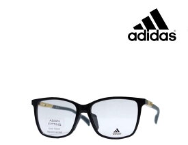 【adidas】アディダス　メガネフレーム　SP5019-F/V　001　ブラック　アジアンフィツト　国内正規品　《数量限定特価品》