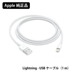 apple 純正 ライトニングケーブル 充電 通信 Lightning - USBケーブル (1m) iPhone iPad ケーブル 同期 1m 100cm 本体標準同梱品 MFi 認証品 純正品 バルク品