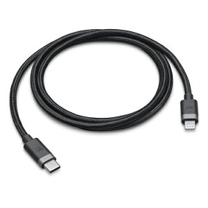 mophie Apple Fؕi Lightning - Type-C USB-C-CgjOP[u 1m P[u [d ʐM ϋv [d }[d iPhone iPad iCbV Mfi ubN USBC-LTG-1M-BLK