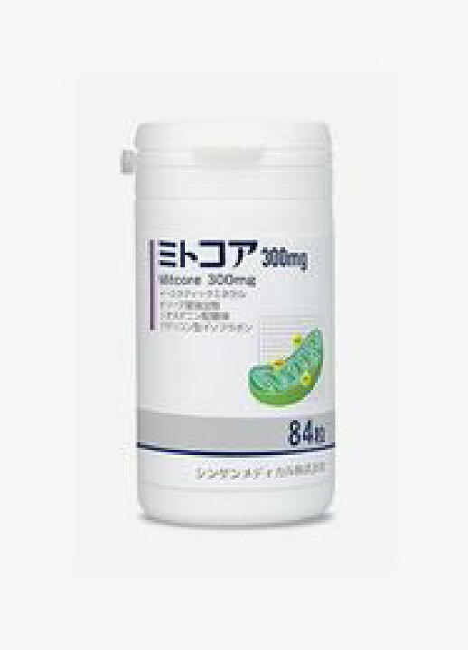 楽天市場】シンゲンメディカル ミトコア 300mg 84粒 : 金の豚 楽天市場  