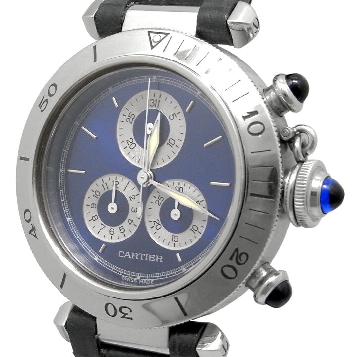 楽天市場】《メンズ》【中古】カルティエ パシャ クロノリフレックス  