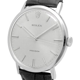 《メンズ》【中古】ロレックス プレシジョン 手巻き 34.110 シルバー文字盤 メンズ アンティーク ROLEX PRECISION