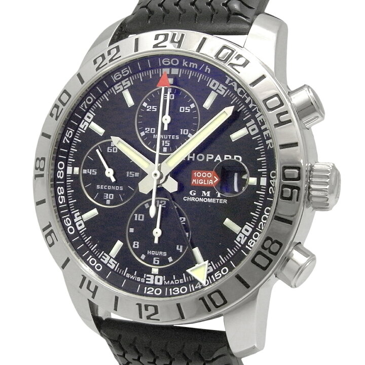 楽天市場】《メンズ》【中古】ショパール ミッレミリア GMT クロノ 