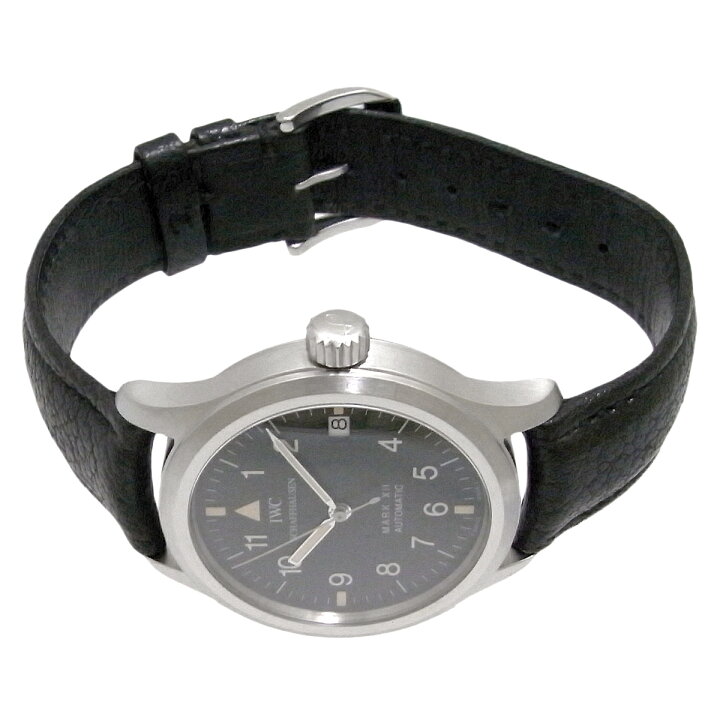 楽天市場】《メンズ》【中古】IWC マーク12 マークXII 黒文字盤 メンズ  