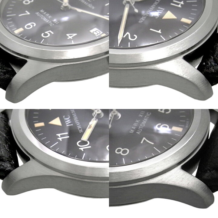 楽天市場】《メンズ》【中古】IWC マーク12 マークXII 黒文字盤 メンズ  