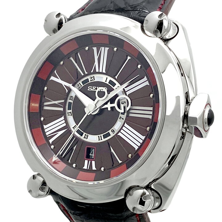 楽天市場】《メンズ》【中古】セイコー ガランテ GMT 自動巻き  