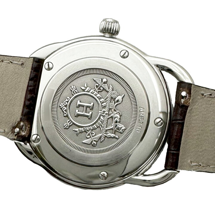 楽天市場】《メンズ》【中古】エルメス アルソー デイト クォーツ QZ 