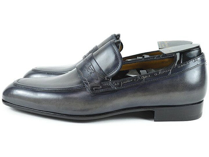 特注54万 Berluti CARLO スクリット カリグラフィーローファー 
