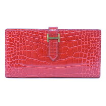 楽天市場】エルメス ベアン クロコ（形状（財布）長財布（かぶせ蓋