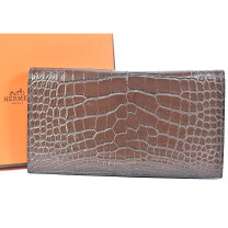 楽天市場】エルメス 財布 クロコ（カラーブラウン）（財布・ケース 
