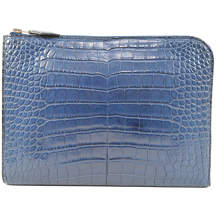 楽天市場】エルメス 希少 極上の逸品 ジップタブレット ネイビー  