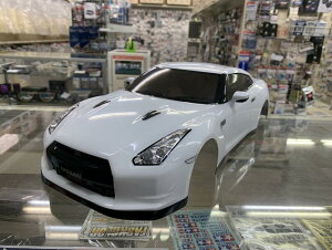 �^�~�� 1/10 NISSAN GT-R(R35) ���ς݃{�f�B �z���C�g �iSP.1340�j