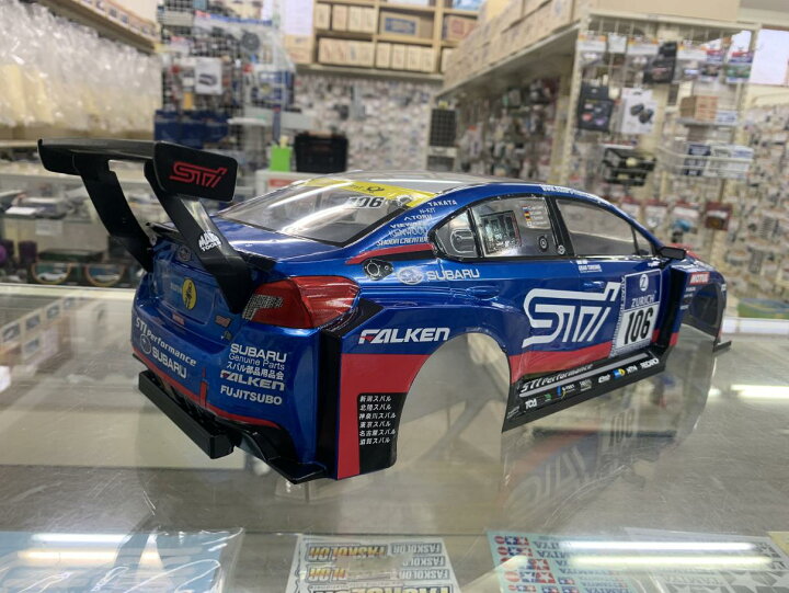 楽天市場】タミヤ 1/10 SUBARU WRX STI NBRチャレンジ 塗装済みボディ 