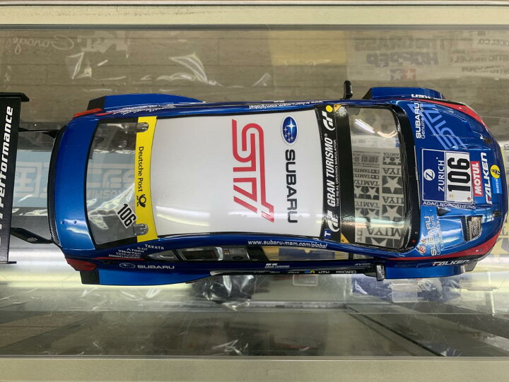 楽天市場】タミヤ 1/10 SUBARU WRX STI NBRチャレンジ 塗装済みボディ 