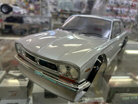 ABCホビー 1/10 SKYLINE HT2000 GT-R ハコスカ 塗装済みボディ シルバー