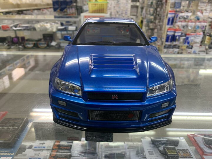 楽天市場】タミヤ 1/10 NISMO R34 GT-R Z-tune (メタリックブルー/裏打 