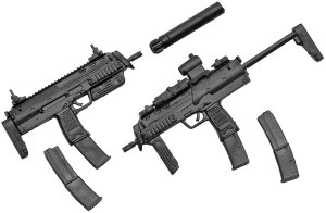 TOMYTEC LittleArmory LA009 MP7A1�^�C�v #258438