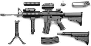 g~[ebN LittleArmory gA[[ LA050 M4A1^Cv2.0 #291091