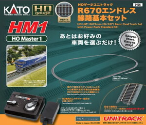KATO HM1 HO���j�g���b�N R670�G���h���X ���H��{�Z�b�g #3-105