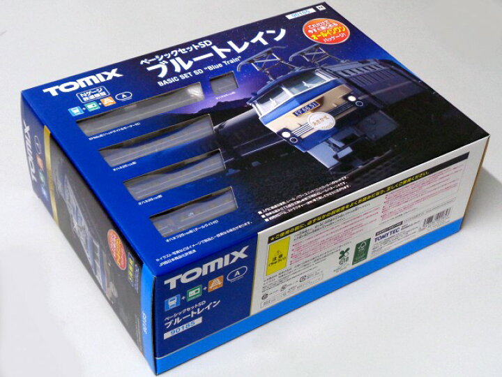 楽天市場】TOMIX ベーシックセットSD ブルートレイン #90185 