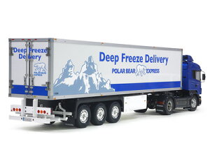 タミヤ 1/14RC 3軸リーファー・セミトレーラー #56319