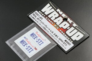 �y���������z WRAP-UP REAL 3D�i���o�[�v���[�gU.S. 2����(WRX-STi) #0001-20