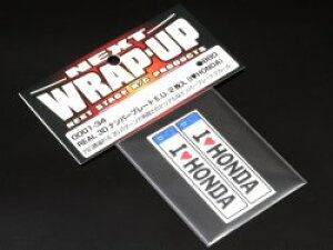 �y���������z WRAP-UP REAL 3D�i���o�[�v���[�gE.U. 2����(I LOVE HONDA) #0001-34